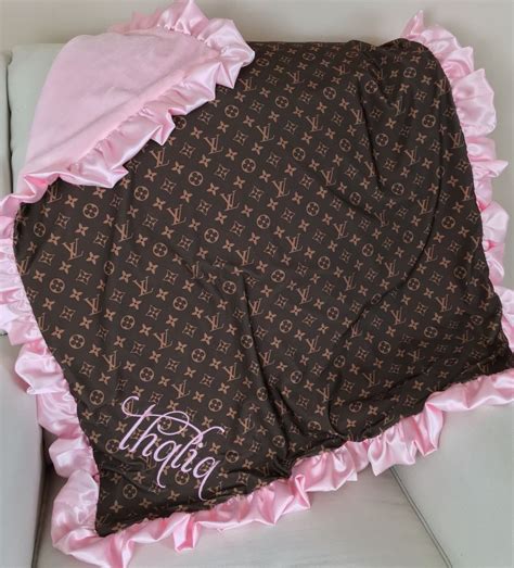 lv baby blanket|louis vuitton pink blanket.